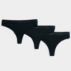 NWT Sweaty Betty Sundown Soft Cotton Thong 3-Pack